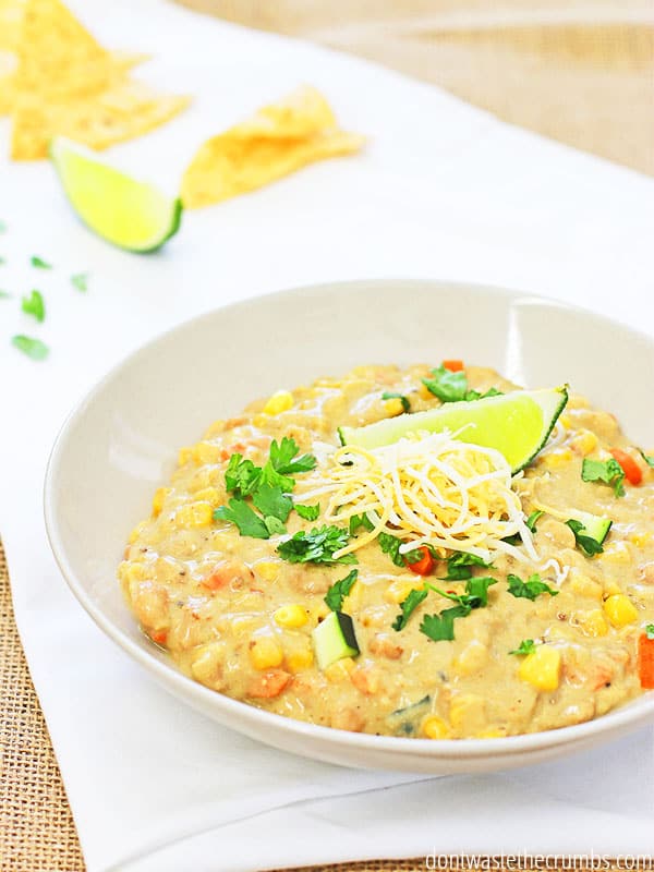 Slow Cooker White Chicken Chili